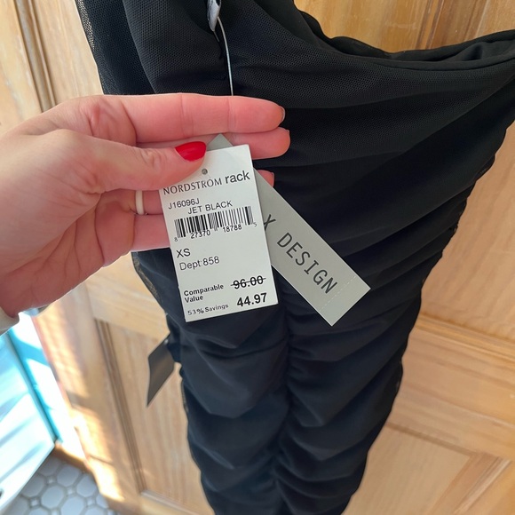 NWT Elegant Black Women's Dress - Picture 4 of 4